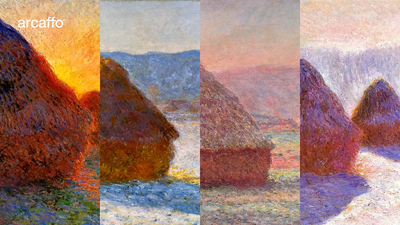 Série de obras de Claude Monet - Haystacks
