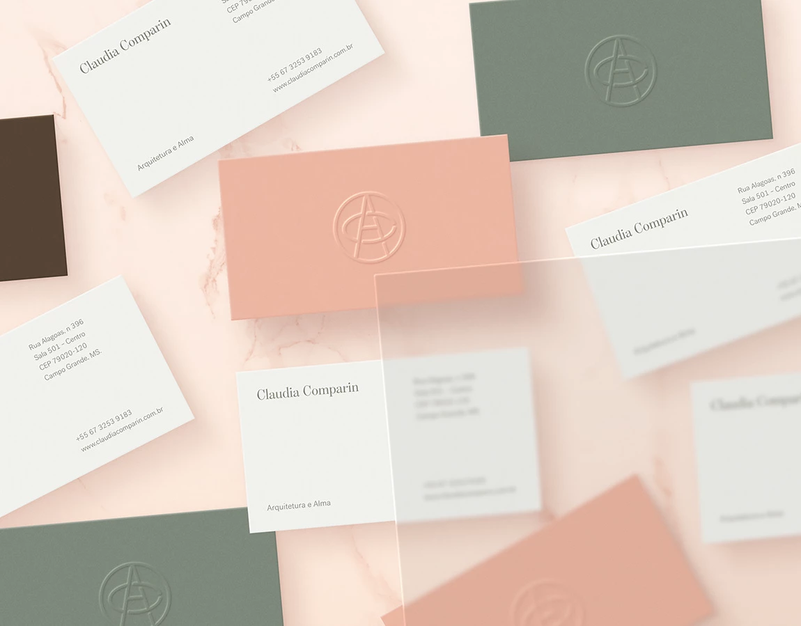 Claudia Comparin — capa do projeto